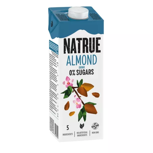 NATRUE Almond Drink 0% Sugars - naturalny napój migdałowy