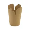 Pudełko do dań orientalnych i makaronów / noodle box / kebab box 500 ml kraft