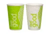 KUBEK PAP. + PE 2-W IMPRESSO FEEL GOOD KOMPOSTOWLANY 400 ML ŚR. 90 MM  A28 (560)