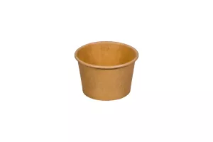 Wieczko papierowe kraft do pojemnika na sos 60 ml śr. 62 mm