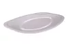 Taca biała owalna EPS 452x315x26 mm