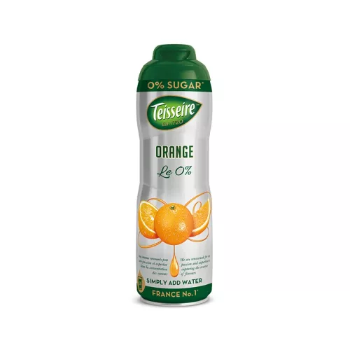 Syrop POMARAŃCZA BEZ CUKRU Teisseire 0,6L bidon stalowy