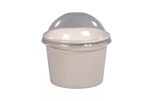 Wieczko śr. 110 mm do pojemnika papierowego na lody 16oz/400ml ICE CREAM szczelne