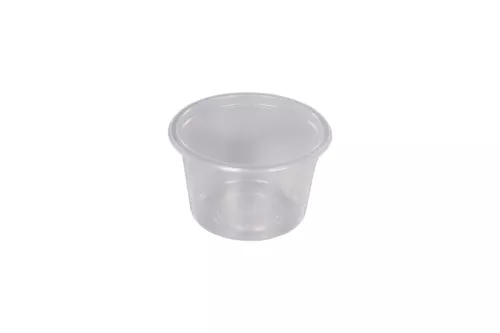 Pojemnik do sosów 80 ml transparentny śr. 65 mm