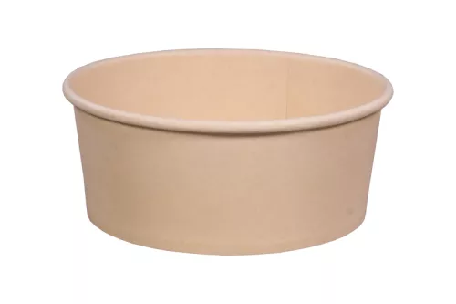 Pojemnik sałatkowy papierowy BAMBUS 750 ml śr. 150 mm