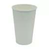 Kubek papierowy Plastic FREE 400ml śr.90mm, biały, bez SUP