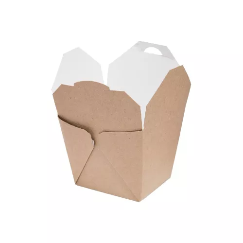 Kebab BOX 450 ml / opakowanie do kuchni etnicznej, kraft, 100% papier