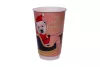 KUBEK PAPIEROWY + PE 2W WBC 400 ML ŚR. 90MM  ŚWIĄTECZNY A20 (400)