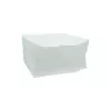Torba papierowa klockowa MINI 140x75x145 mm biała bez uchwytu