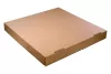 Pudełko kartonowe do pizzy 41x41x4 cm brązowe