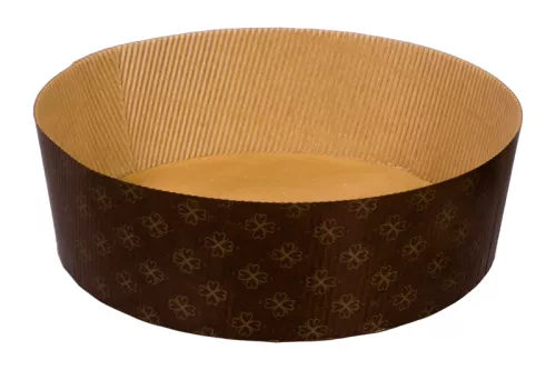 Foremka do pieczenia 2400 ml śr.21 wys.7 cm okrągła, papierowa, brązowa