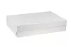 Opakowanie do tortów 45x30x10 cm z klapą, składane z tektury litej