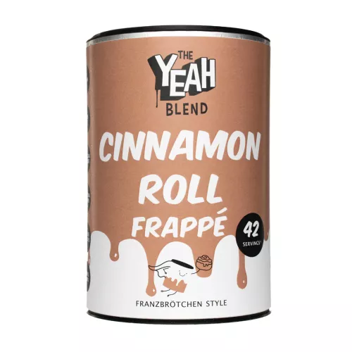 Vegan Cinnamon Roll Frappé powder 500g - baza frappe - The Yeah Blend