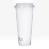 Kubek plastikowy premium 400 ml PP do systemów wielokrotnego użytku, przezroczysty - polecany do Bub