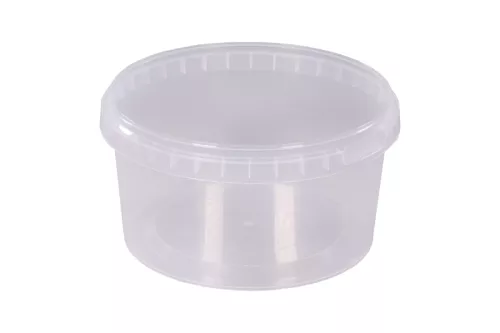 Pojemnik na zupę 500ml PG55, transparentny z plombą