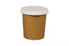 Wieczko papierowe śr. 93,5mm białe do pojemnika sałatkowego GREEN LEAF 225/462ml