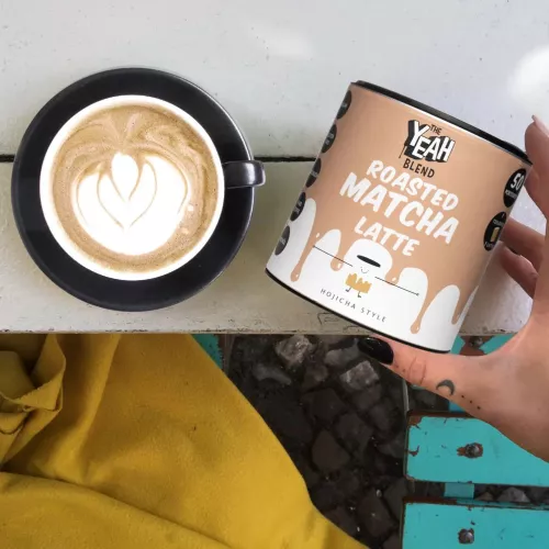 Roasted Matcha Latte powder 250g - baza latte - The Yeah Blend