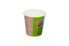 Kubek papierowy 1-warstwowy 'coffee to go' 100ml śr.62 mm (z logo żółw)