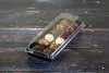 Pokrywka PET do opakowania papierowego premium 215x77mm (HP02) do sushi i pralin