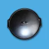 TALERZ PORCELANOWY HENRY/PLARON 33 CM PIZZA CZARNY (NOIR SATINE)