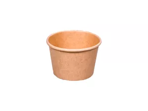 Wieczko papierowe kraft do pojemnika na sos 60/90ml śr. 62 mm