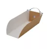 Szufelka/tacka papierowa UNIBOX™ 25x8x7cm brązowa