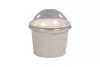 Wieczko do pojemnika papierowego na lody 12oz/300ml ICE CREAM szczelne