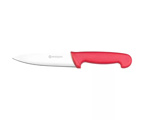 Nóż uniwersalny 15cm czerwony, HACCP