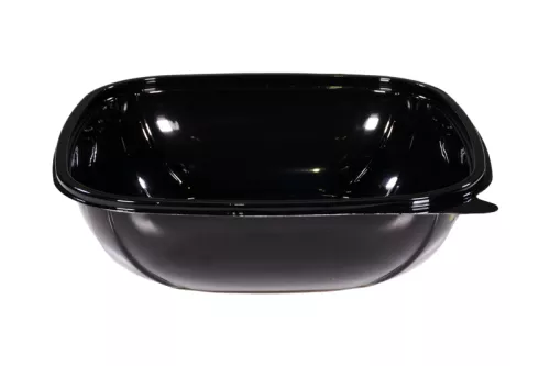 Pojemnik 1000ml na sałatkę,  czarny, MQ-LINE 190x190x64mm