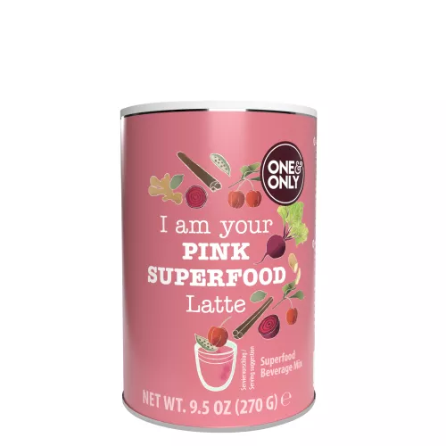 Pink Superfood Latte Powder One&Only, 270g