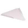 Podkładka trójkątna pod kawałek pizzy 22x23 cm, biała