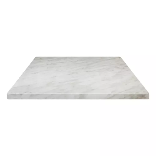 Blat 70x70 biały Marble