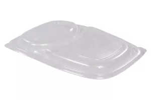 Pojemnik obiadowy 2-dzielny 1250ml COOK 255x190x45 mm