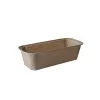 Formy do pieczenia eko 523 ml 8,5x18,8x5 cm prostokątne, brązowe