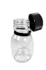Nakrętka wisząca do butelek PET śr.28 mm czarna ROPP (32szt)