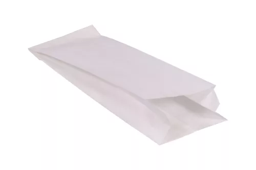 Torebka papierowa biała HOT-DOG francuski 190x70x30 mm