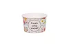 Pojemnik papierowy na lody i desery 130ml - wzór fresh and sweet