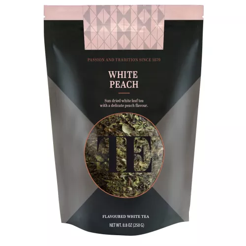 Herbata sypana White Peach Teahouse Exclusives Luxury Loose Tea (opak. 250g)