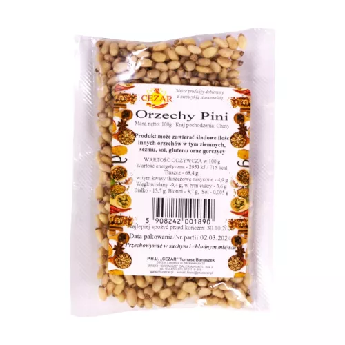 Orzeszki Pini 100g