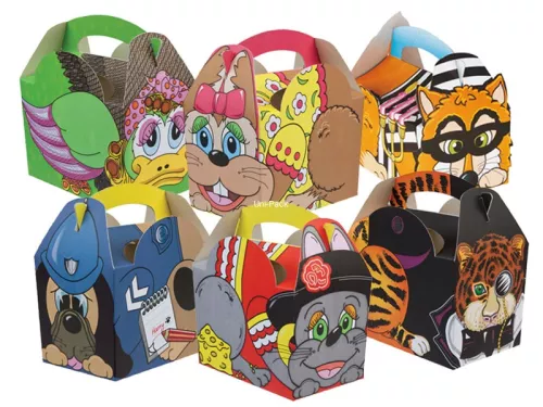 Pudełko z rączką MEAL BOX creature club 152x100x102 mm