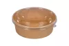 Pojemnik sałatkowy papierowy kraft 20 oz 500 ml śr. 150 mm (spód)