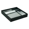 WKŁADKA PAPIEROWA POWLEKANA PE EXCELLENT SREBRNA 30*30*3,8 CM (KON. P003511_2)