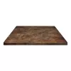 Blat 70×70 cm brązowy Rustbrown