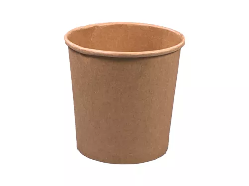 Pojemnik papierowy na zupę KRAFT 400ml (16oz) śr.96mm