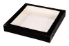 PUDEŁKO PAPIEROWE SUSHI Z OKIENKIEM 30*30*4,5CM (105)