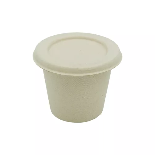 Wieczko z pulpy śr. 70 mm do sosjerki 80ml eco natural