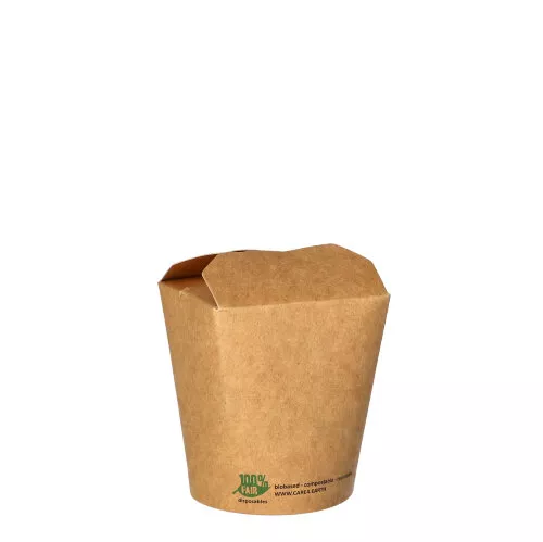 Pudełko na przekąski 230 ml z tektury, kształt prostokątny, Kebab Box
