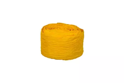 Wstążka papierowa 5cm żółta