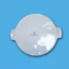 TALERZ PORCELANOWY HENRY 33 CM PIZZA BIAŁY (NOUGAT)