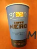 12 OZ GREEN CAFFE NERO PAPER CUP HUHTAMAKI A56 (896) CNV